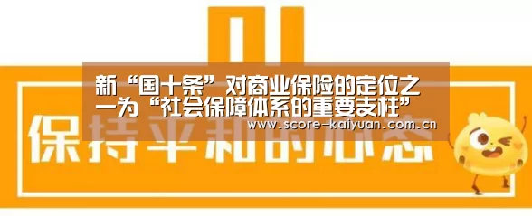 新“国十条”对商业保险的定位之一为“社会保障体系的重要支柱”【开元体育下载】(图1) 开元体育